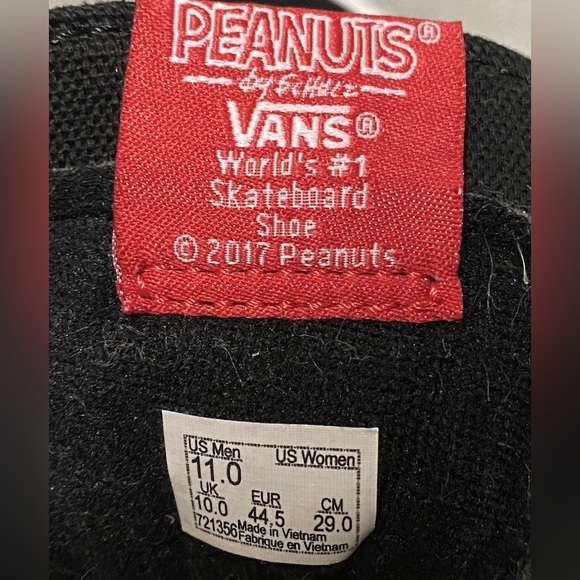 Peanuts × Vans Sk8 Hi Joe Cool - Picture 5 of 7